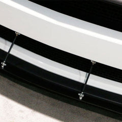 2pcs 20cms Black Extra LARGE Adjustable Universal Front Rear Bumper Lip Splitter Strut Brace Rod Support Bar