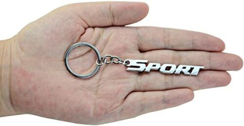 SPORT 3D Logo Emblem Metal Keychain For Bikes And Cars