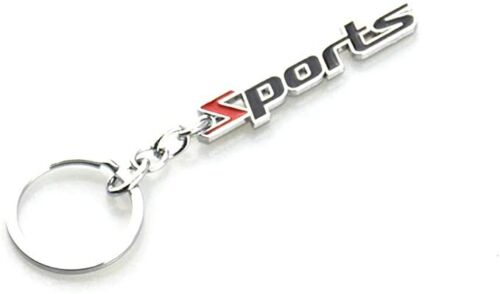 SPORTS 3D Logo Emblem Metal Keychain For Bikes And Cars