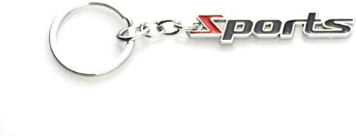 SPORTS 3D Logo Emblem Metal Keychain For Bikes And Cars