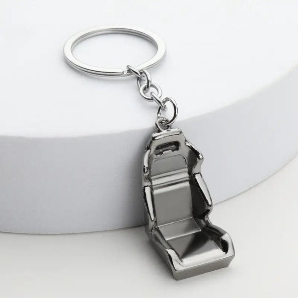 Sports Bucket Seat Car Metal Keyring Keychain