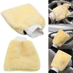 1pcs Microfiber Plush Car Soft Mitten Detailing Washing Glove Cleaning Tool