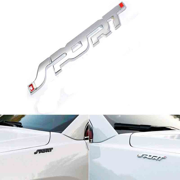 Sport Silver Jeep Off Road Mania Badge Emblem Metal Decal Sticker Logo