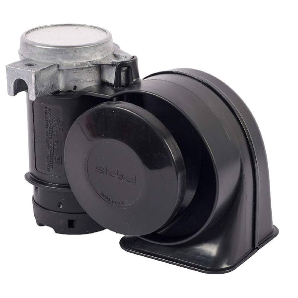 Stebel Nautilus Compact Twin Air Horn Universal 12V Air Horn With Relay For Bike & Cars (Made In Italy)