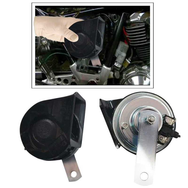 Stebel TM 80/2 High & Low Tone Horn Set With Relay For Bike & Cars (Made In Italy)