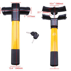 Universal Car Auto Truck Steering Wheel Security Lock Anti Theft Locking Steel