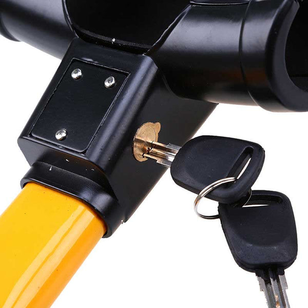 Universal Car Auto Truck Steering Wheel Security Lock Anti Theft Locking Steel