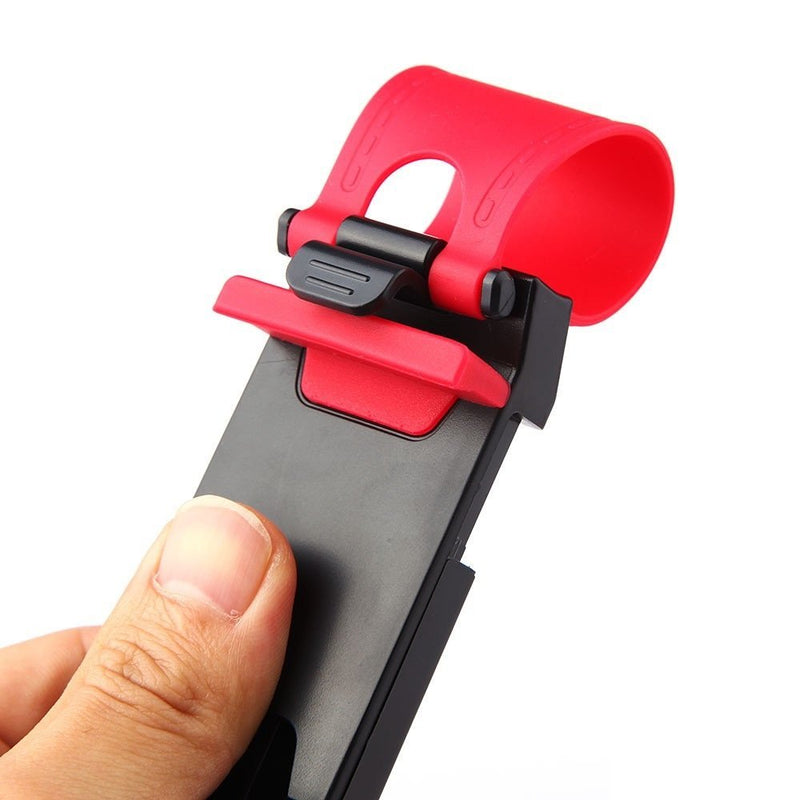 Car Steering Wheel Mobile Phone Cradle Holder iPhone 5 5C 5S,4,Samsung S5,S3