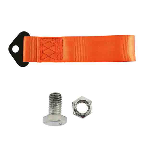 Tow Strap Racing Ribbon Stainless Steel Hardware
