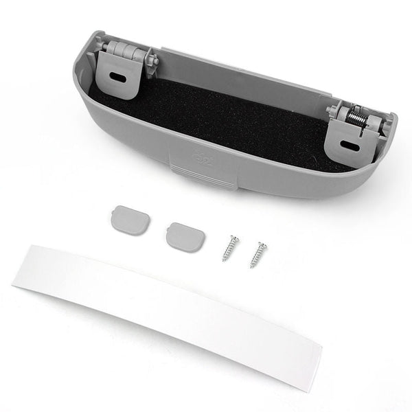 Car Front Driver Side Sunglasses Storage Box / Eyeglass Case (Grey Color)