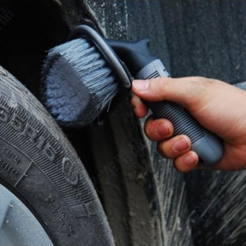 T-type Car Truck Motorcycle Wheel Tire Rim Hub Wash Brush Clean Cleaning Tool