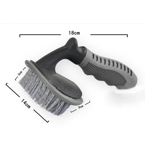 T-type Car Truck Motorcycle Wheel Tire Rim Hub Wash Brush Clean Cleaning Tool