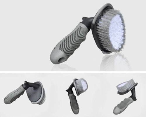 T-type Car Truck Motorcycle Wheel Tire Rim Hub Wash Brush Clean Cleaning Tool