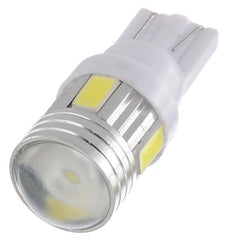 2pcs T10 Blue 6 SMD 5630 LED W5W Projector Car Interior Side Wedge Bulbs Clearance lamp(1009)