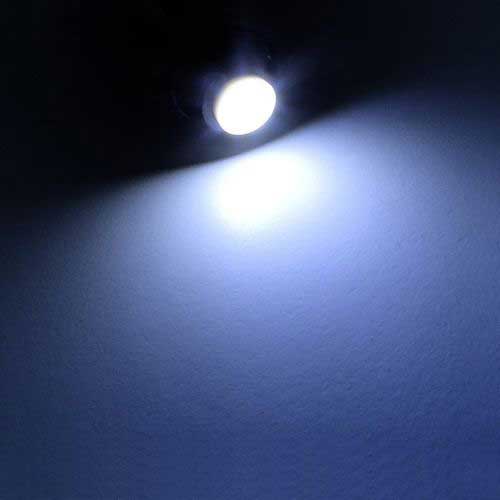 2pcs T10 1 COB LED White W5W 194 Car Interior Side Wedge Bulbs Clearance lamp(1001)