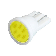 2pcs T10 1 COB LED White W5W 194 Car Interior Side Wedge Bulbs Clearance lamp(1001)