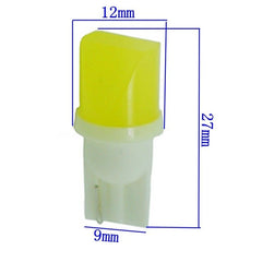 1pc T10 Ceramic White 3d Cob Led Car Wedge Light W5W Auto Lamp Side Bulb 12v