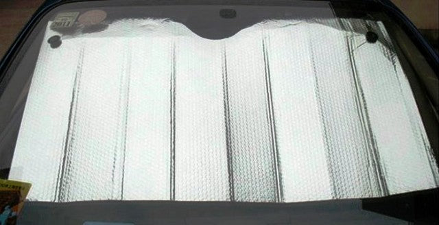 Car Front Metallic Windshield Window Sun Shade Cover