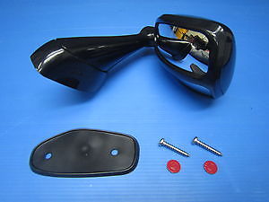 Side Wing Fender 2 View Mirror Blind Spot Toyota Fortuner, Endeavour-BLACK