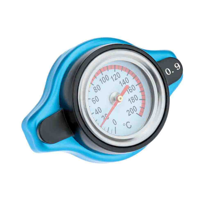 Thermostatic Radiator Cap 0.9 Bar Pressure With Temperature Gauge