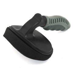 Nonslip Handle Soft Sponge Car Wheel Tyre Tire Wax Brush Auto Cleaning Tool
