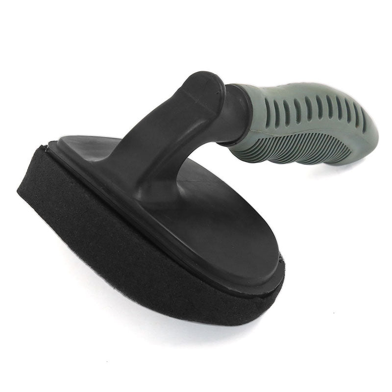 Nonslip Handle Soft Sponge Car Wheel Tyre Tire Wax Brush Auto Cleaning Tool