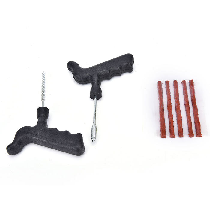 Car Bike Auto Tire Puncture Plug Repair Tool Kit For Tubeless Tyre Safety Strip