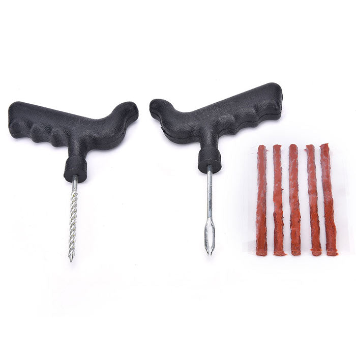 Car Bike Auto Tire Puncture Plug Repair Tool Kit For Tubeless Tyre Safety Strip