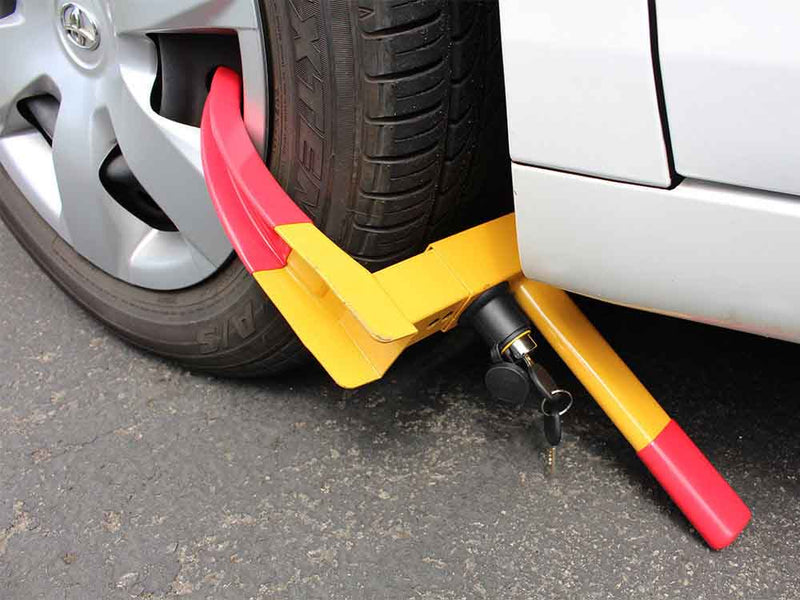 Heavy Duty Anti Theft Protective Car Wheel Lock Security Tire Clamp.