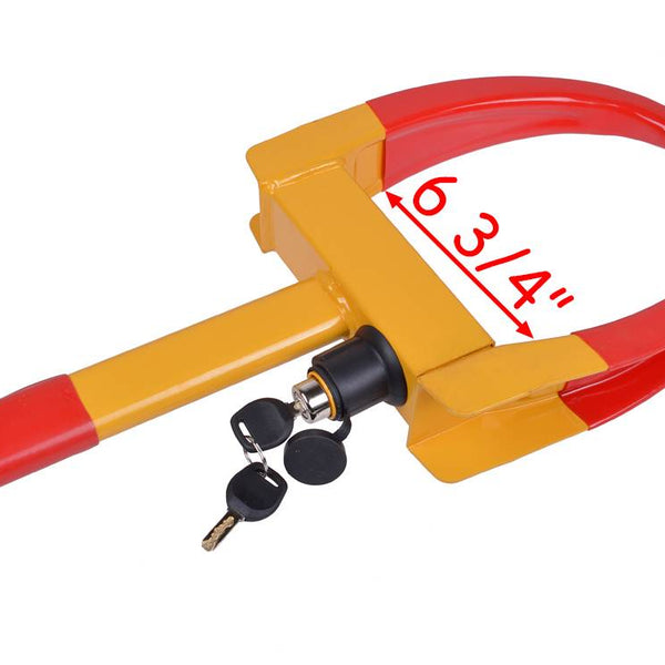 Heavy Duty Anti Theft Protective Car Wheel Lock Security Tire Clamp.