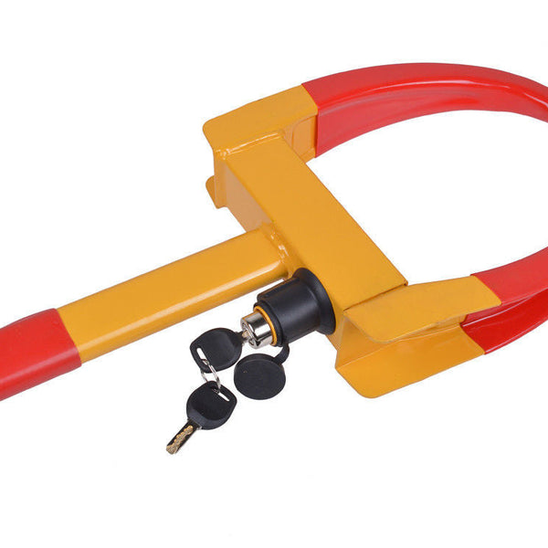 Heavy Duty Anti Theft Protective Car Wheel Lock Security Tire Clamp.