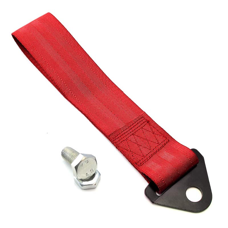 Tow Strap Racing Ribbon Stainless Steel Hardware