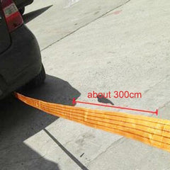 3 Tons Heavy Duty Auto Car Road Emergency Tow Towing Nylon Strap Cable Hook Rope