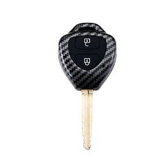 Toyota 2 Button Flip Key ABS+Silicone Car Key Cover Case With Keychain For INNOVA, FORTUNER, CAMRY, COROLLA