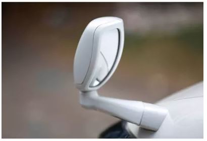 White Car Bonnet Fender Side Mirror Wide Angle View for New Toyota Fortuner