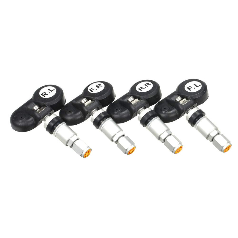 Car TPMS OEM Tire Pressure Digital Solar Energy Monitoring System Auto Security Tire Pressure Alarm Systems LCD Display with 4 Internal Sensors
