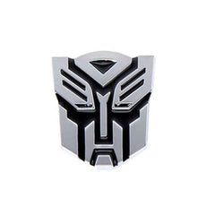Trans Autobot Plastic Logo 3D Car Hood Ornament / Decal.
