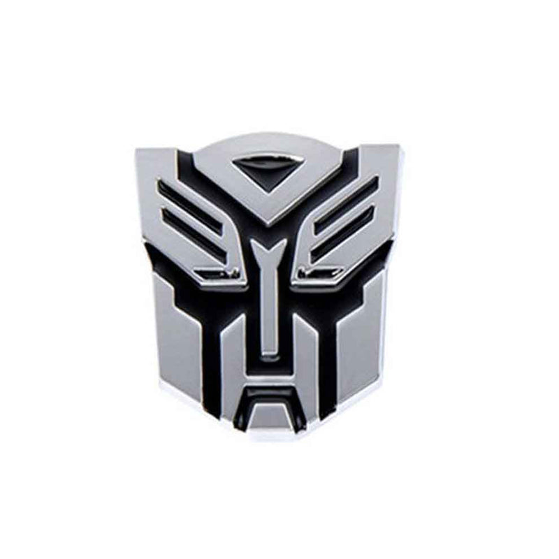 Trans Autobot Plastic Logo 3D Car Hood Ornament / Decal.