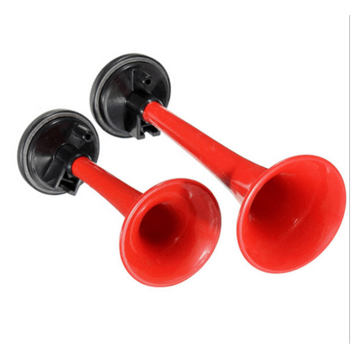 Double Trumpet Pressure Air Horn For Motorcycle Car Super Loud 135db 12V