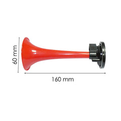 Double Trumpet Pressure Air Horn For Motorcycle Car Super Loud 135db 12V