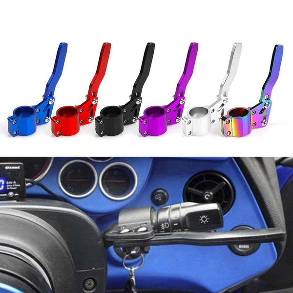 1pc Red Car Styling Adjustment Steering Wheel Turn Rod Extension Tool Signal Lever Position Up Kit