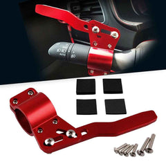 1pc Red Car Styling Adjustment Steering Wheel Turn Rod Extension Tool Signal Lever Position Up Kit