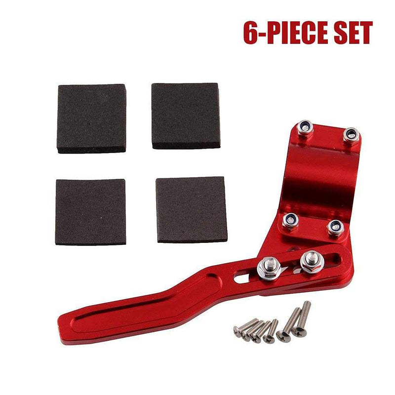 1pc Red Car Styling Adjustment Steering Wheel Turn Rod Extension Tool Signal Lever Position Up Kit