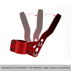 1pc Red Car Styling Adjustment Steering Wheel Turn Rod Extension Tool Signal Lever Position Up Kit