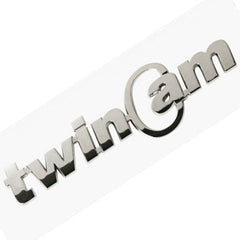3D TWIN CAM LOGO CHROME BADGE ABS EMBLEM CAR AUTO JEEP 4X4