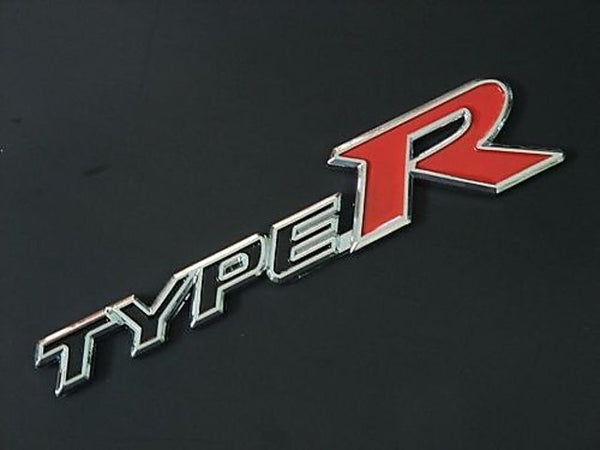 1pc Car TypeR Logo Tuning Metal Emblem