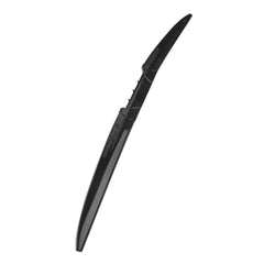 Universal 1.18-1.35M Adjustable Matt Black Car Rear Trunk Spoiler Lip Wing