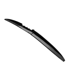 Universal 1.18-1.35M Adjustable Matt Black Car Rear Trunk Spoiler Lip Wing