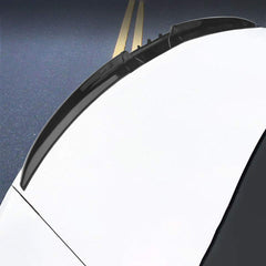 Universal 1.18-1.35M Adjustable Matt Black Car Rear Trunk Spoiler Lip Wing