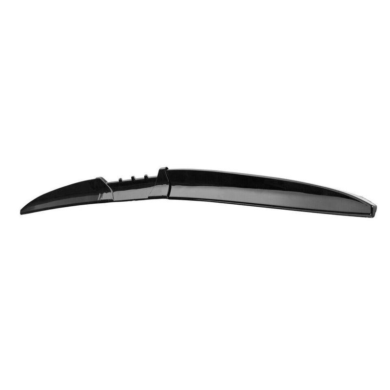 Universal 1.18-1.35M Adjustable Matt Black Car Rear Trunk Spoiler Lip Wing